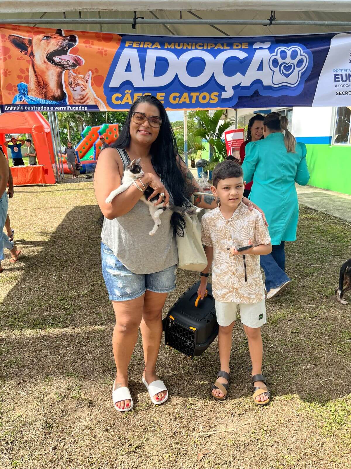 Primeira Feira de Adoção de Animais de Eunápolis supera expectativas com mais de 30 adoções em menos de 4 horas 8