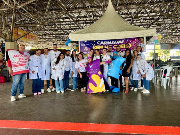 Carnaval Bem Me Quero: Ação da Saúde levou prevenção e conscientização ao Terminal Rodoviário de Eunápolis 8