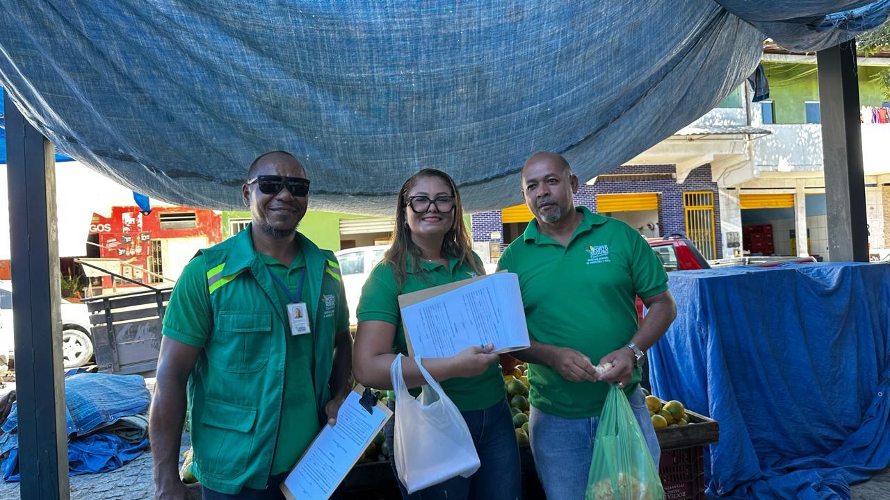 Feirantes de Porto Seguro estão sendo recadastrados 6