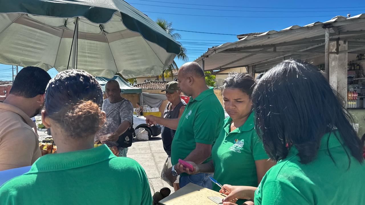 Feirantes de Porto Seguro estão sendo recadastrados 8