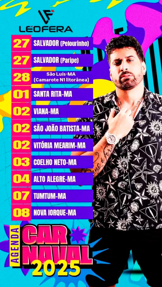 Léo Fera promete agitar Paripe com show imperdível no dia 27 de fevereiro 4