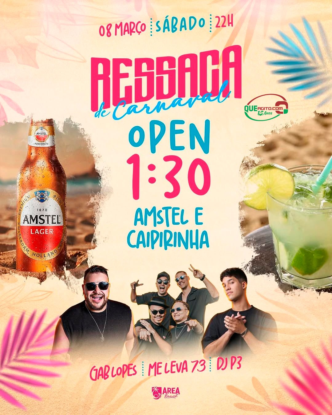 Prepare-se para estender a folia com a Ressaca de Carnaval da Cabana Area Beach 4