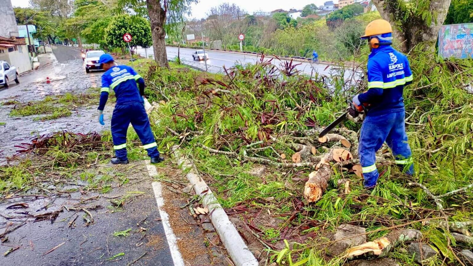 Prefeitura de Eunápolis atua com agilidade para reduzir efeitos das chuvas e ventania 8