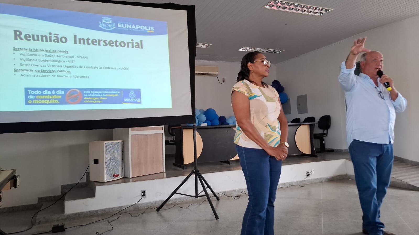 Saúde reúne profissionais em capacitação para intensificar combate à dengue em Eunápolis 8