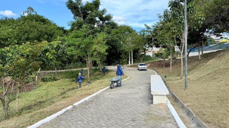 Entorno da lagoa e Academia da Saúde do Dinah Borges passam por reforma e requalificação 16