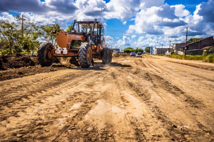 Obras do semi-anel viário têm início no bairro Santa Isabel, em Eunápolis 10