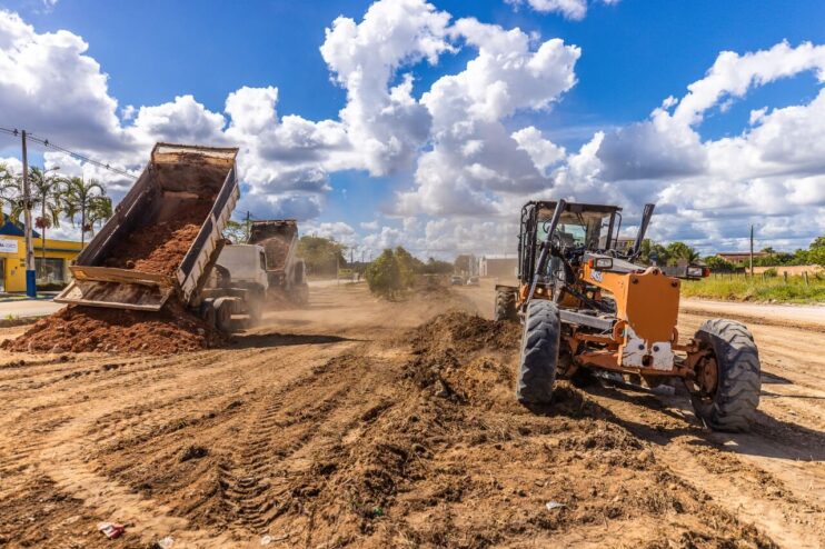 Obras do semi-anel viário têm início no bairro Santa Isabel, em Eunápolis 13