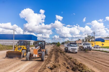 Obras do semi-anel viário têm início no bairro Santa Isabel, em Eunápolis 10