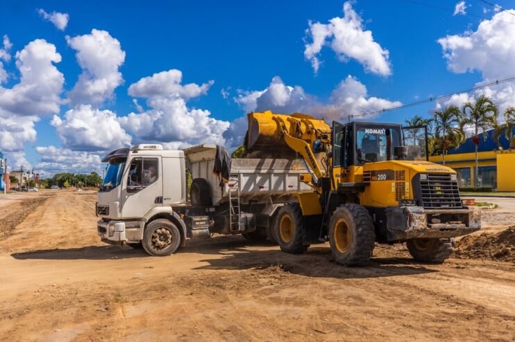 Obras do semi-anel viário têm início no bairro Santa Isabel, em Eunápolis 14