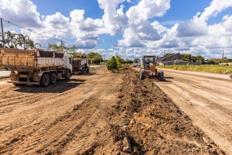 Obras do semi-anel viário têm início no bairro Santa Isabel, em Eunápolis 18