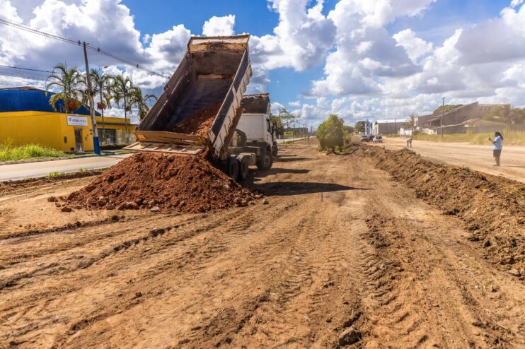Obras do semi-anel viário têm início no bairro Santa Isabel, em Eunápolis 8