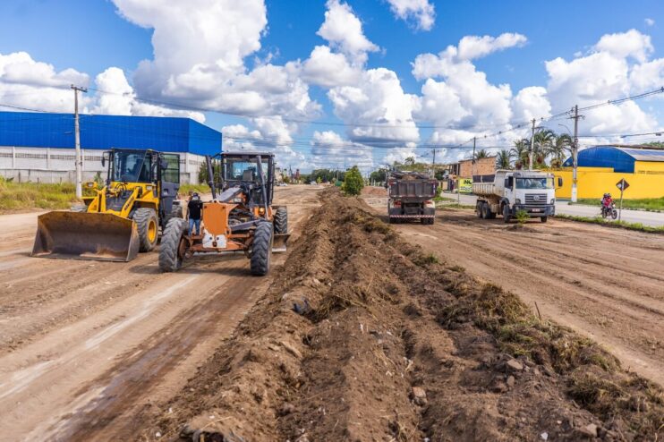 Obras do semi-anel viário têm início no bairro Santa Isabel, em Eunápolis 9
