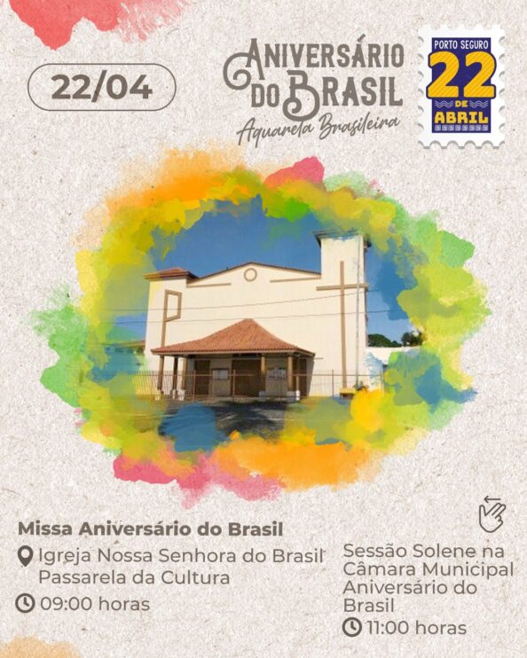 Porto Seguro prepara celebração do Aniversário do Brasil 13