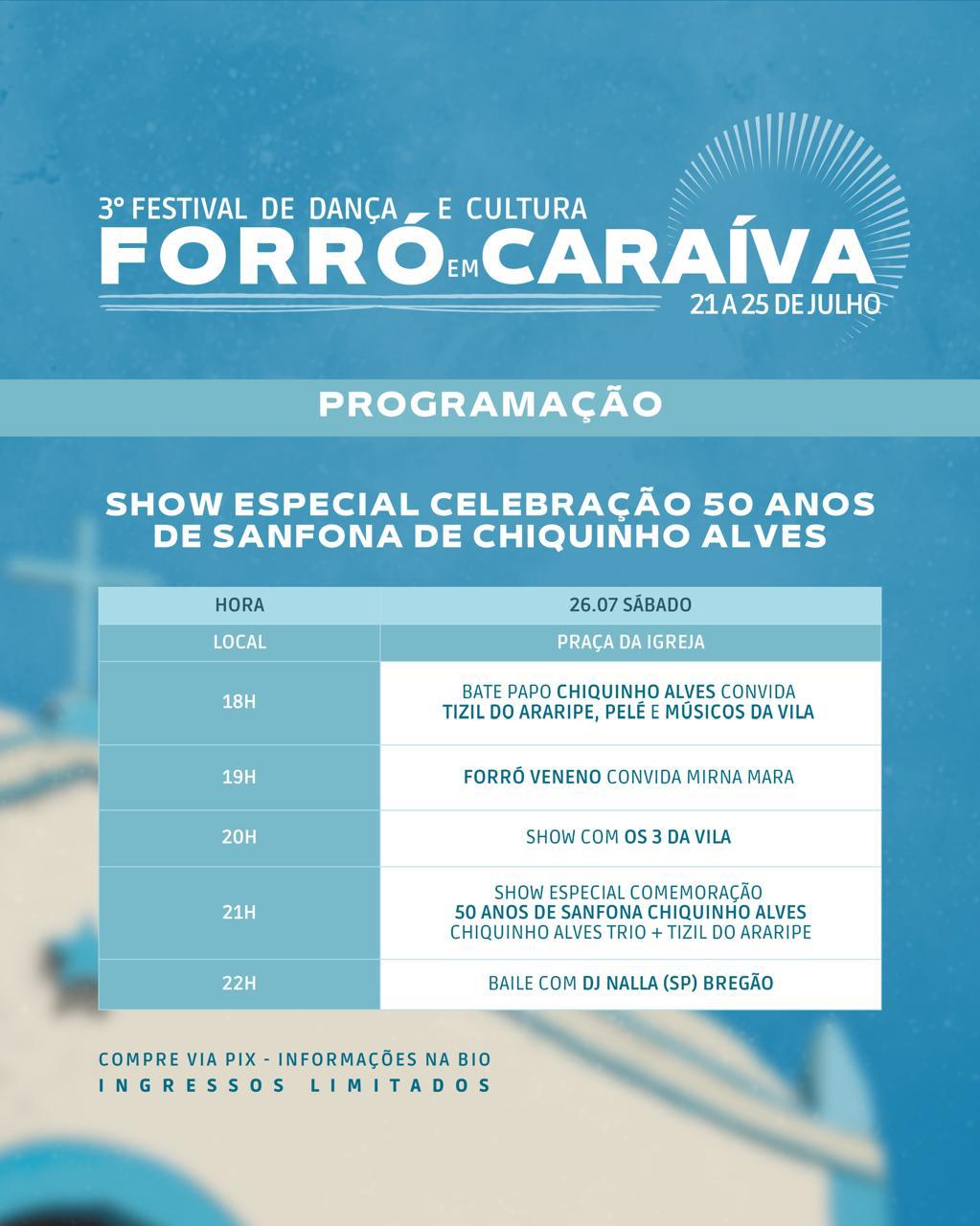 Festival de Forró movimenta Caraíva com dança, música e identidade cultural em julho 6