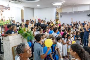 Aniversário do Brasil é comemorado com chegada da Cruz da Primeira Missa 1