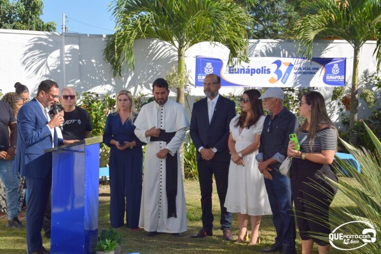 Eunápolis realiza ato cívico de hasteamento das bandeiras em comemoração aos 37 anos de emancipação. 26