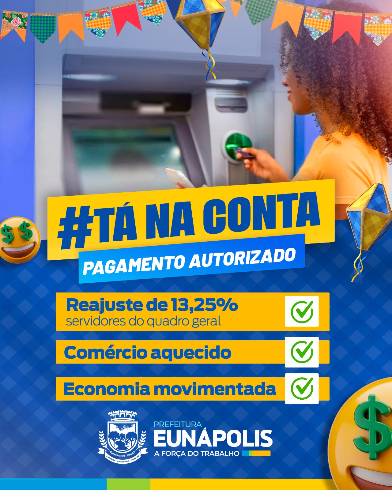 Prefeito Robério concede reajuste de 13,25% e antecipa pagamento da folha de maio 5