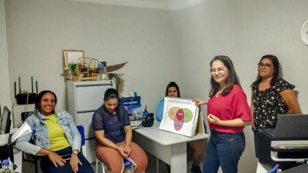 Saúde - Ação reforça prevenção da obesidade infantil na Creche Lucy Andrade Borges 7