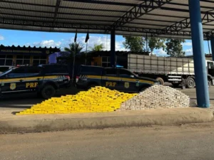 Quase 500kg de drogas são achados em fundo de caminhão em Barreiras 2