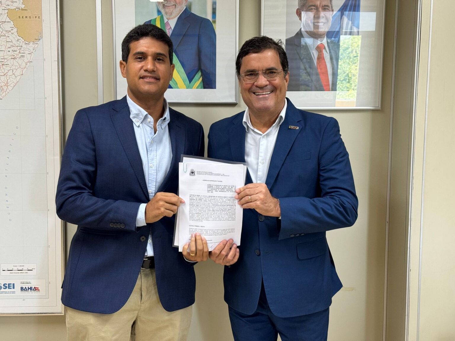 Associação do Distrito Empresarial de Eunápolis assina acordo de cooperação com a SDE 8