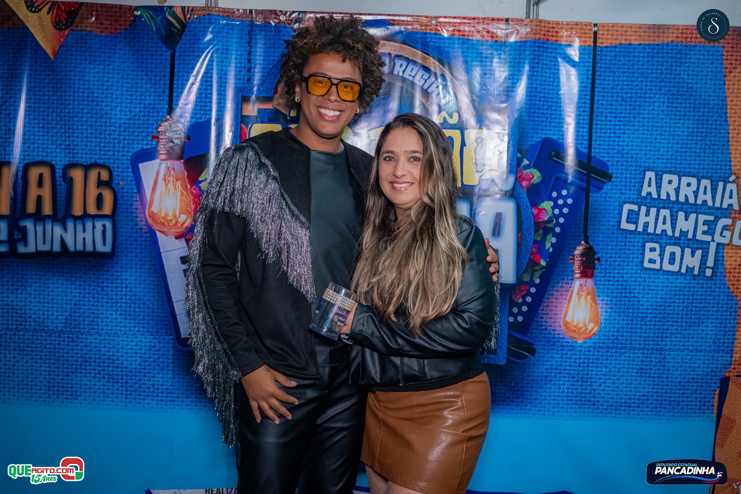 Neto Leite e Cris Mel animam a segunda noite do São João de Jacareci 2025 8