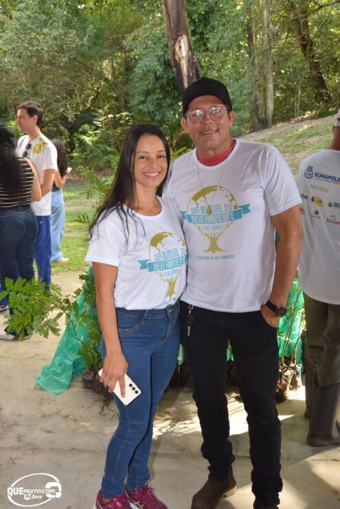 Prefeitura de Eunápolis celebra Dia Mundial do Meio Ambiente com ações educativas e plantio de árvores no parque Gravatá 125