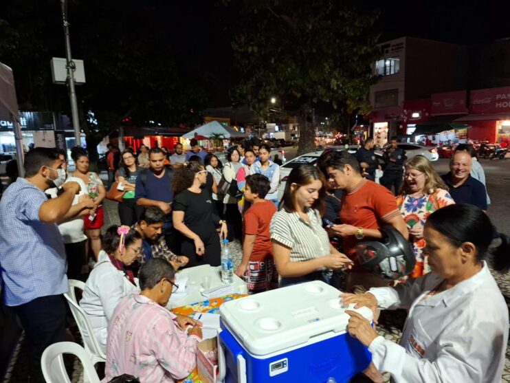 Arraiá da Vacinação contra a gripe foi sucesso em Eunápolis 16