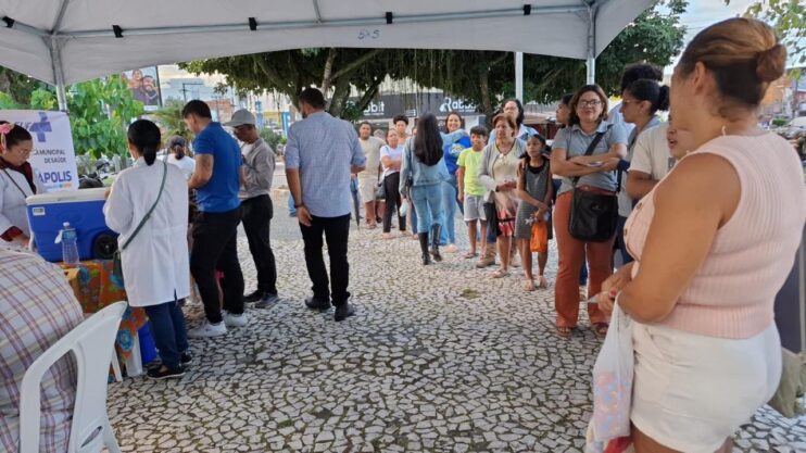 Arraiá da Vacinação contra a gripe foi sucesso em Eunápolis 17