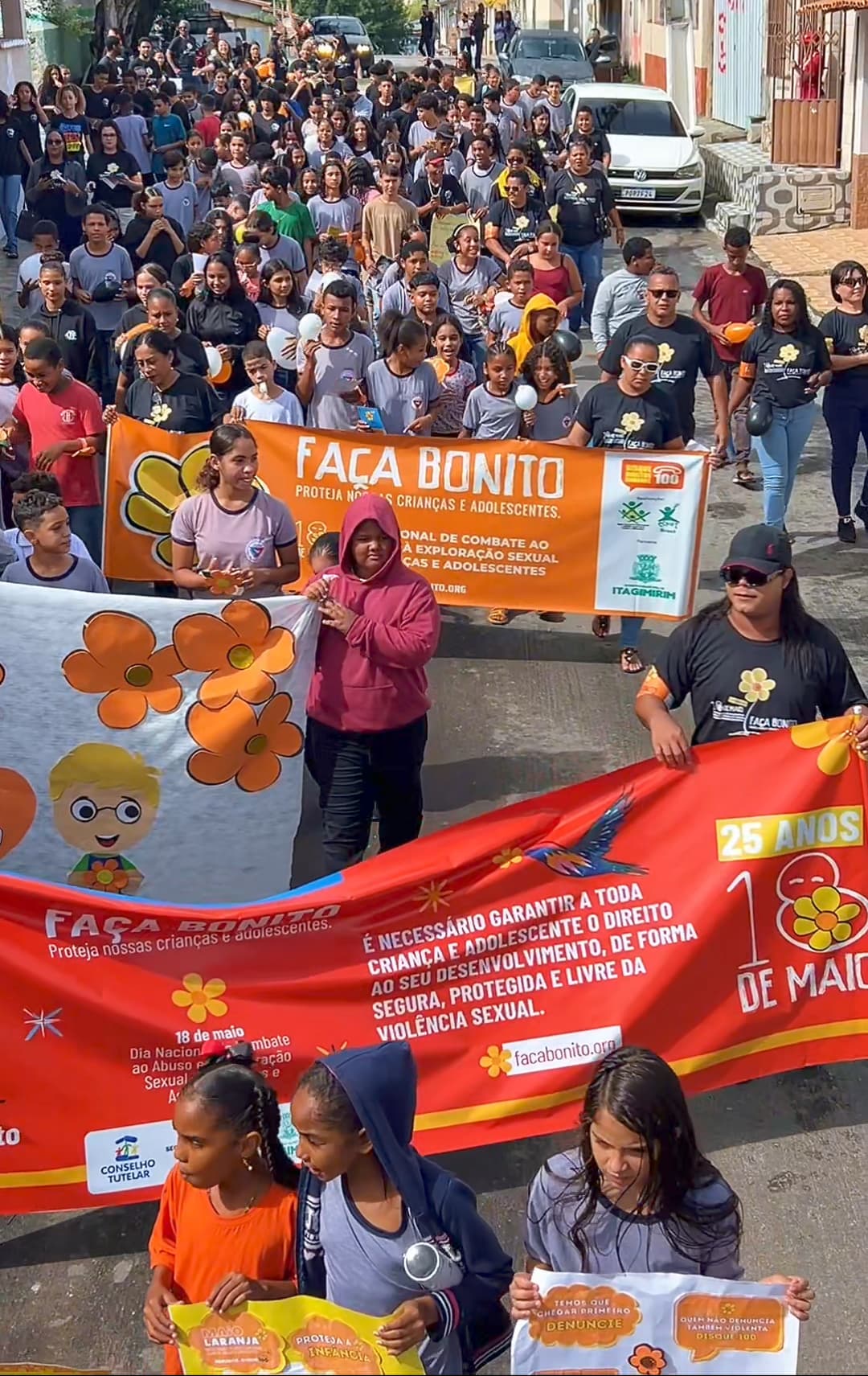Caminhada encerra Campanha Maio Laranja e reforça combate à exploração sexual de crianças e adolescentes em Itagimirim 4