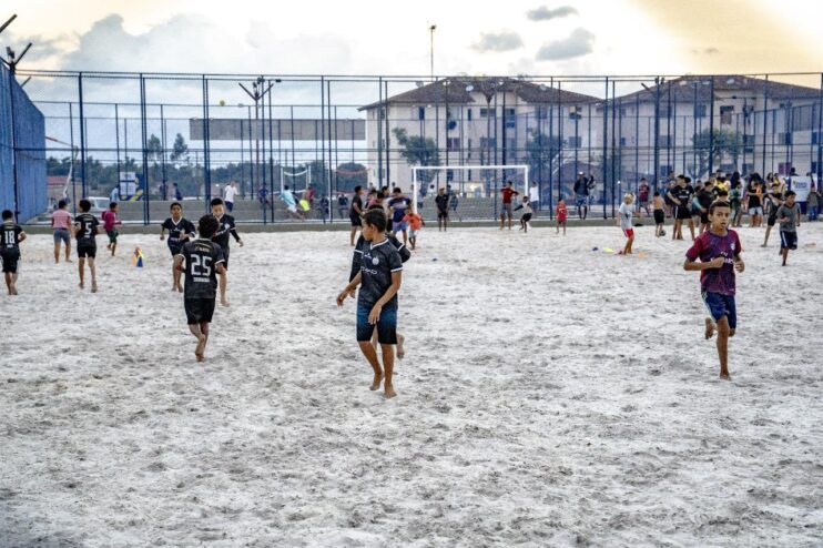 Vila Parracho comemora com festa e muita alegria a inauguração da nova praça 22