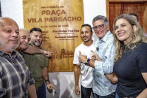 Vila Parracho comemora com festa e muita alegria a inauguração da nova praça 1