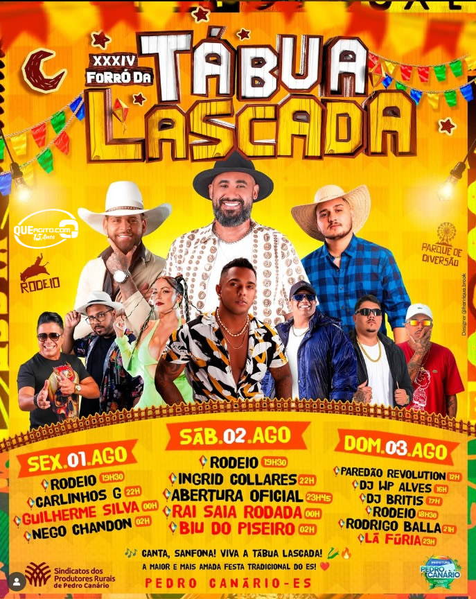 Pedro Canário se prepara para o XXXIV Forró da Tábua Lascada com três dias de festa e rodeio 21