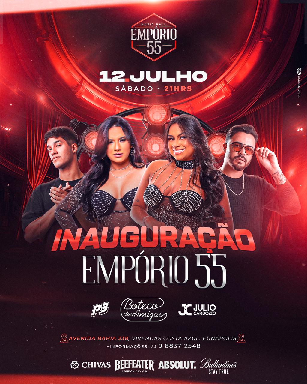 É neste sábado! Empório 55 estreia com Boteco das Amigas e um show de atrações em Eunápolis 4