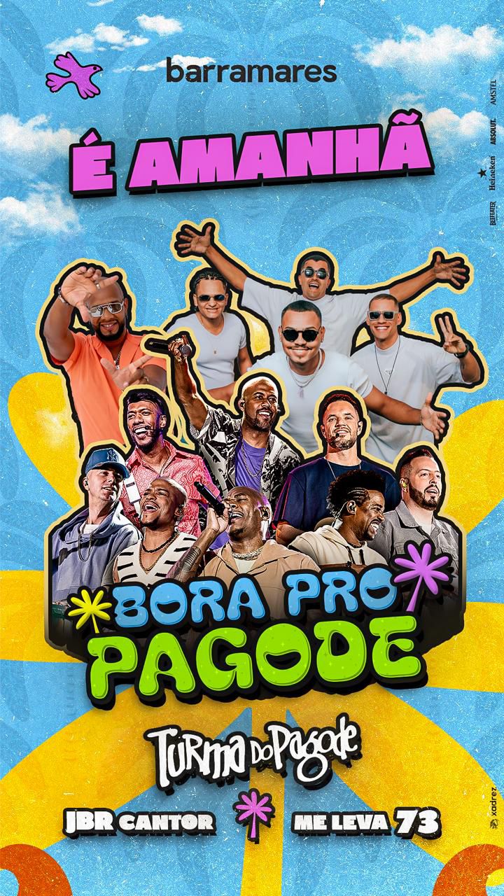 Turma do Pagode comanda a festa “Bora Pro Pagode” neste sábado (12) no Barramares em Porto Seguro 6