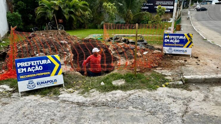 reparos e drenagem – norte sul 2 Prefeitura de Eunápolis avança com obras de infraestrutura em diversos pontos da cidade 17