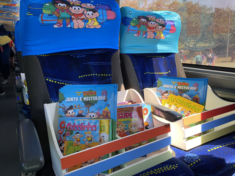 MSP Estúdios e Viação Águia Branca lançam ônibus temático da Turma da Mônica 5