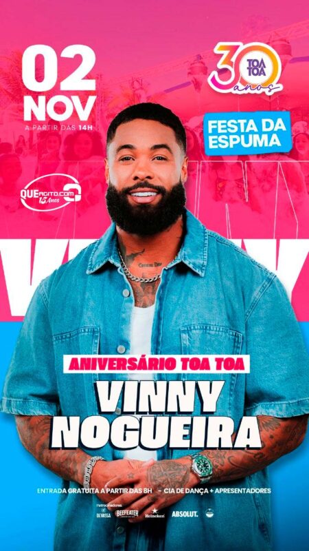 Aniversário de 30 anos do Toa Toa com Vinny Nogueira - Porto Seguro-BA 6