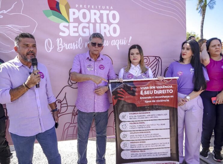 Agosto Lilás Porto Seguro se mobiliza pelo fim da violência contra a mulher 12