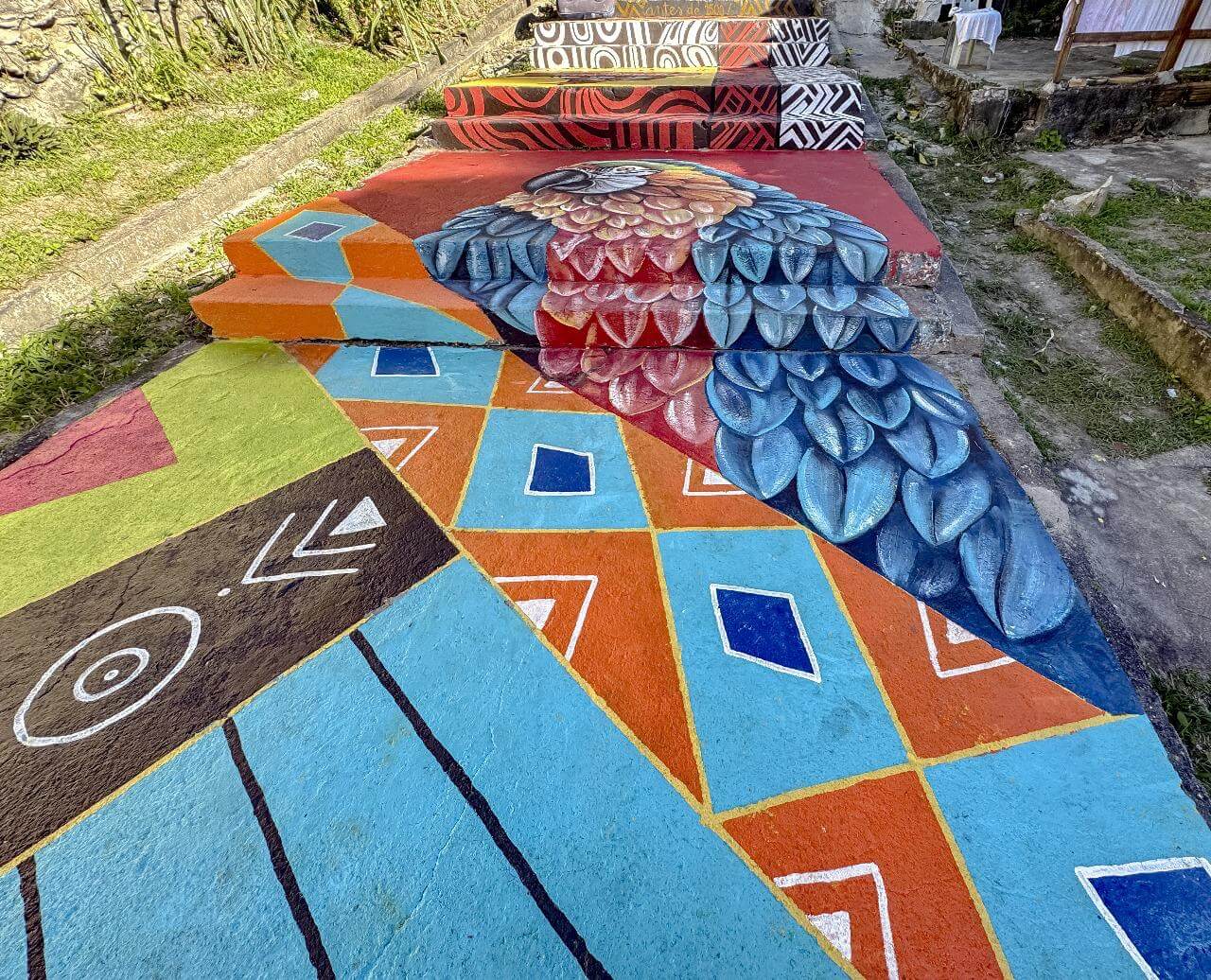 Escadaria Cultural d’Ajuda ganha novas cores e significados 8