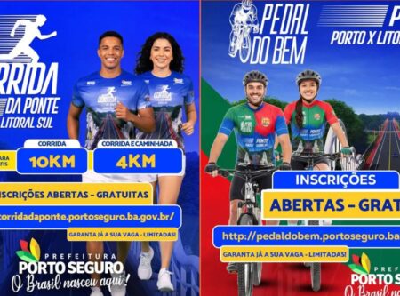 Porto Seguro abre inscrições para a Corrida da Ponte Porto Seguro abre inscrições para a Corrida da Ponte 10