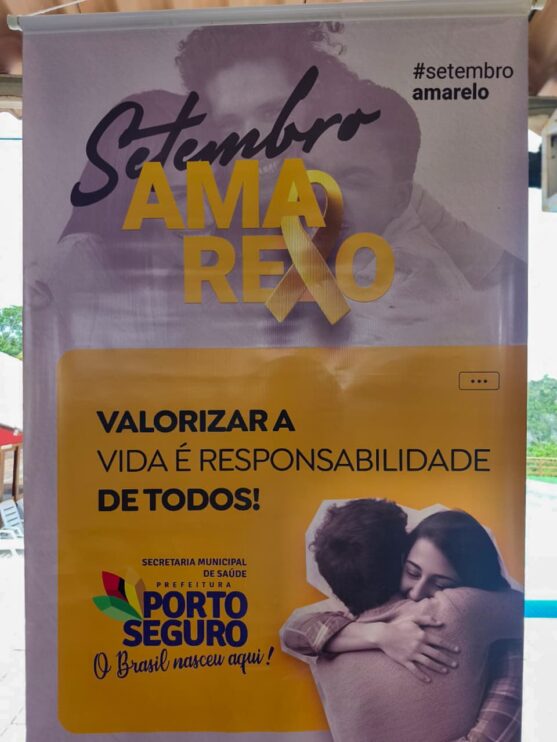 Setembro Amarelo é marcado por ação voltada ao cuidado com a saúde mental em Porto Seguro 16