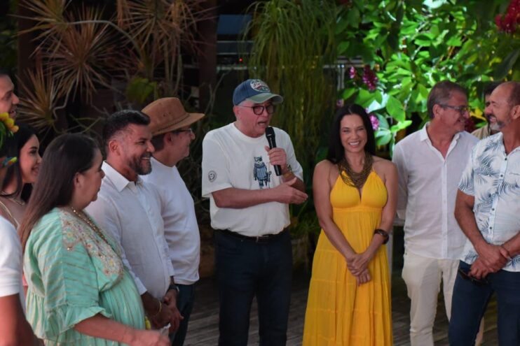 Elenco do filme “Deixe-me Viver” é recebido com tarde especial em Trancoso; filmagens começam nesta quarta-feira 4