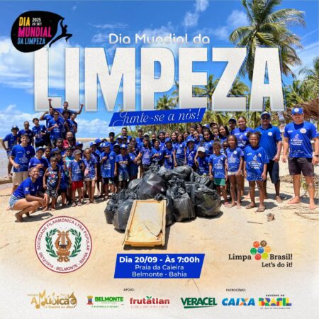 Belmonte realiza ação na Praia da Caieira pelo Dia Mundial da Limpeza Belmonte realiza ação na Praia da Caieira pelo Dia Mundial da Limpeza 10