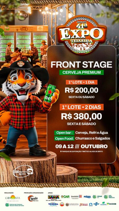 Front Stage - Cerveja Premium Tigrão promete experiência única na 41ª Expo Teixeira 2025 7