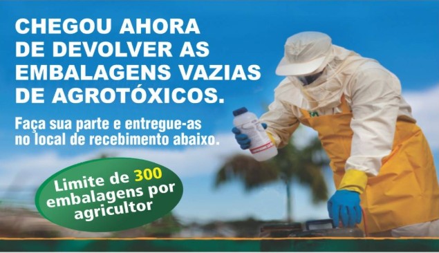 Confira o cronograma de recebimento de embalagens vazias de defensivos agrícolas 5