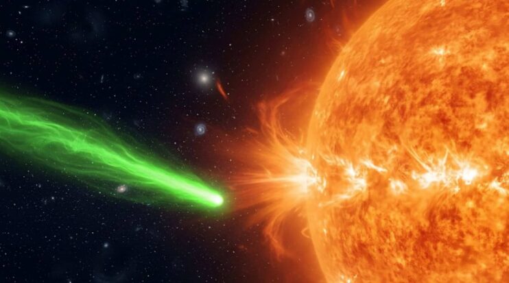 Visitante interestelar 3I/ATLAS se aproxima do Sol 12