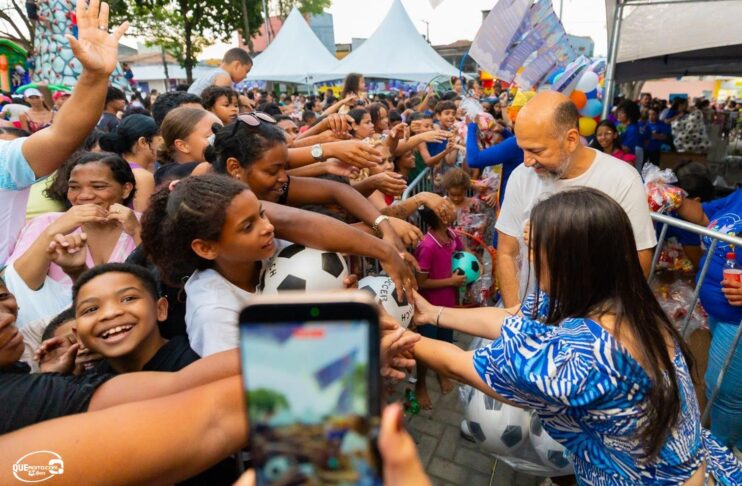 DIA DA CRIANÇA 15 Prefeitura de Eunápolis celebra o Dia das Crianças com grande festa e Praça lotada no Pequi 77