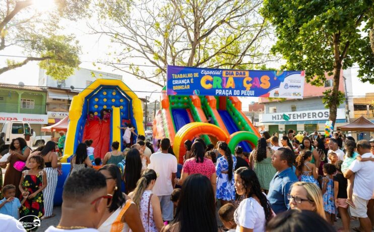DIA DA CRIANÇA 3 Prefeitura de Eunápolis celebra o Dia das Crianças com grande festa e Praça lotada no Pequi 65
