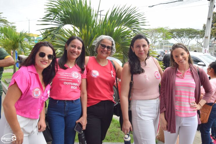 Prefeitura de Eunápolis inicia Campanha Outubro Rosa com caminhada de conscientização 12