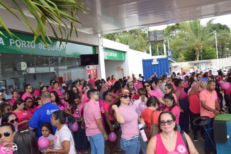 Prefeitura de Eunápolis inicia Campanha Outubro Rosa com caminhada de conscientização 32